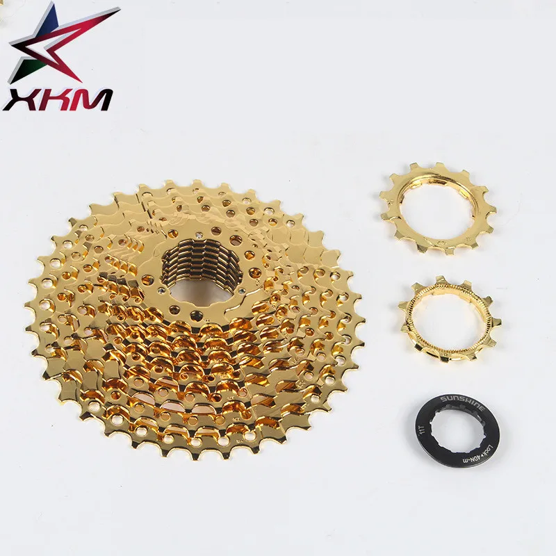 

MTB Bicycle Sprocket Freewheel 10 Speed Bike Cassette Freewheel 11- 36T Mountain Bike Card Type Flywheel 30S Bicycle Parts