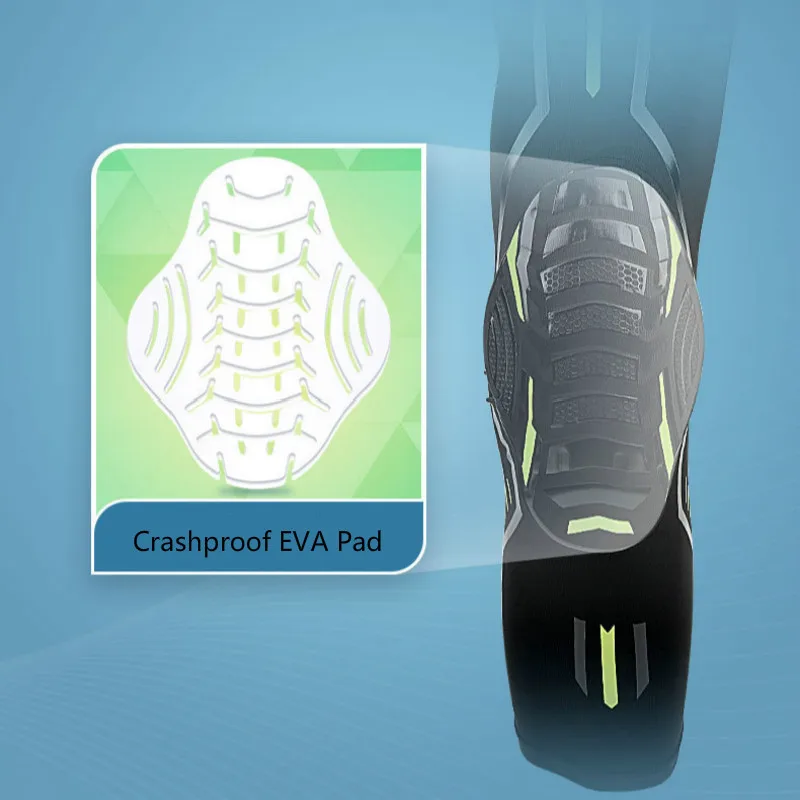 1 шт. баскетбольные наколенники защитные длинные компрессионные соты защита для