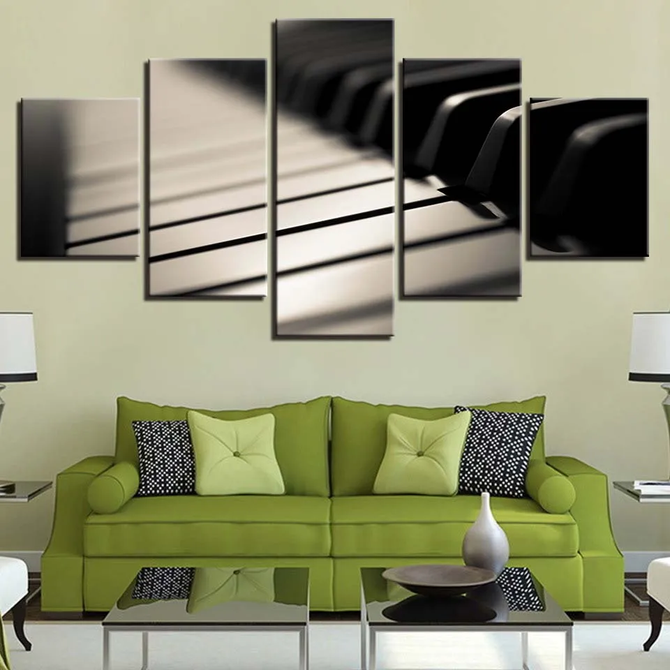 

Modern Guitar Piano Drum Instrument Music Wall Art Print Canvas Painting Nordic Posters and Prints Picture Home Decoretion Home