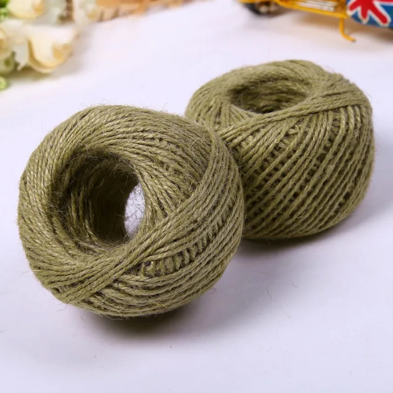 Cats Toys Sisal Binding Rope Scratching Post Making Desk Foot Stool Chair Legs Material Sharpen Claw Toy 50m | Дом и сад