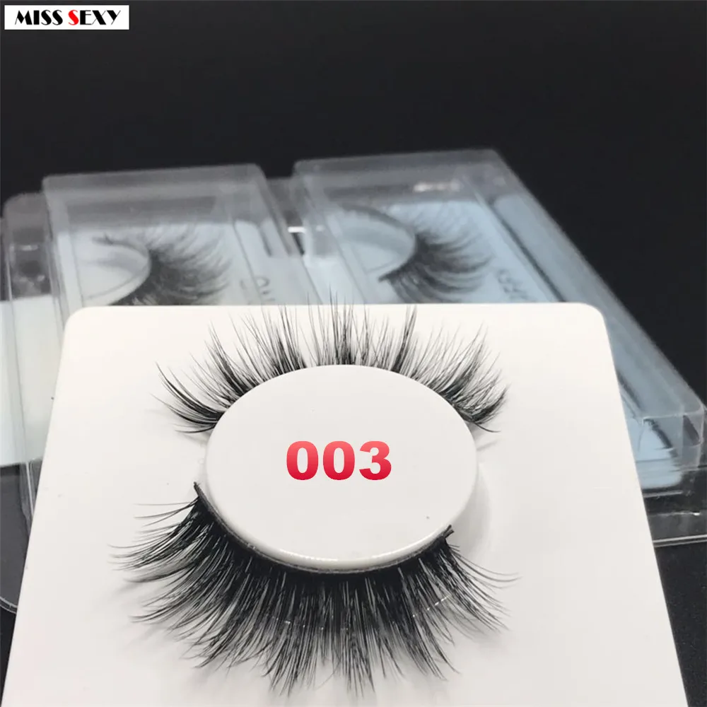 8 пар Misssexy lash 3d норковые ресницы натуральные накладные длинные для макияжа