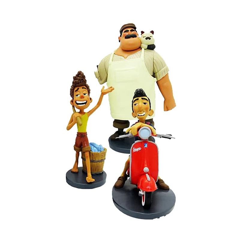 Новинка 9 шт. фигурки Disney Pixar Luca Альберто Machiavelli Джулия морской монстр роскошная