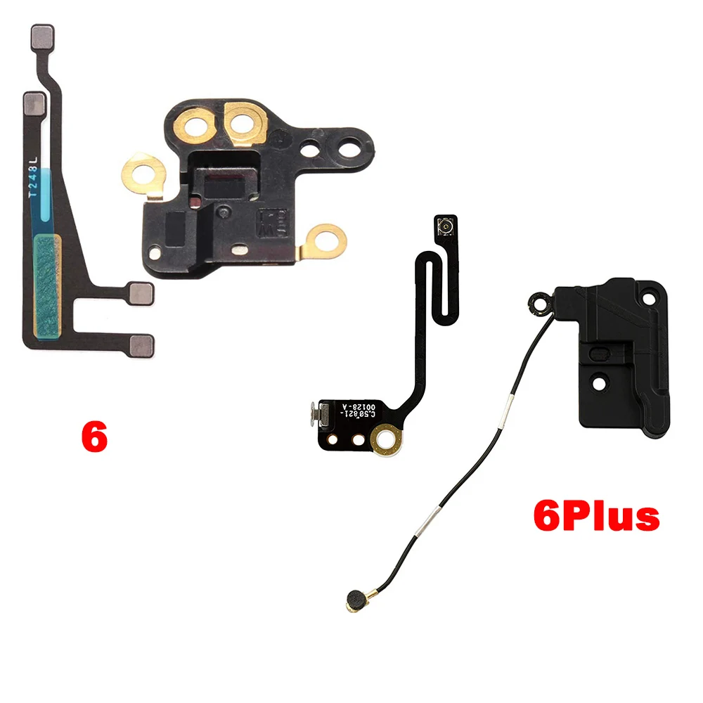 Антенна WiFi сигнальный гибкий кабель + крышка GPS Замена для iPhone 6 6P 6s 6SP 7 7P 8 Plus X -