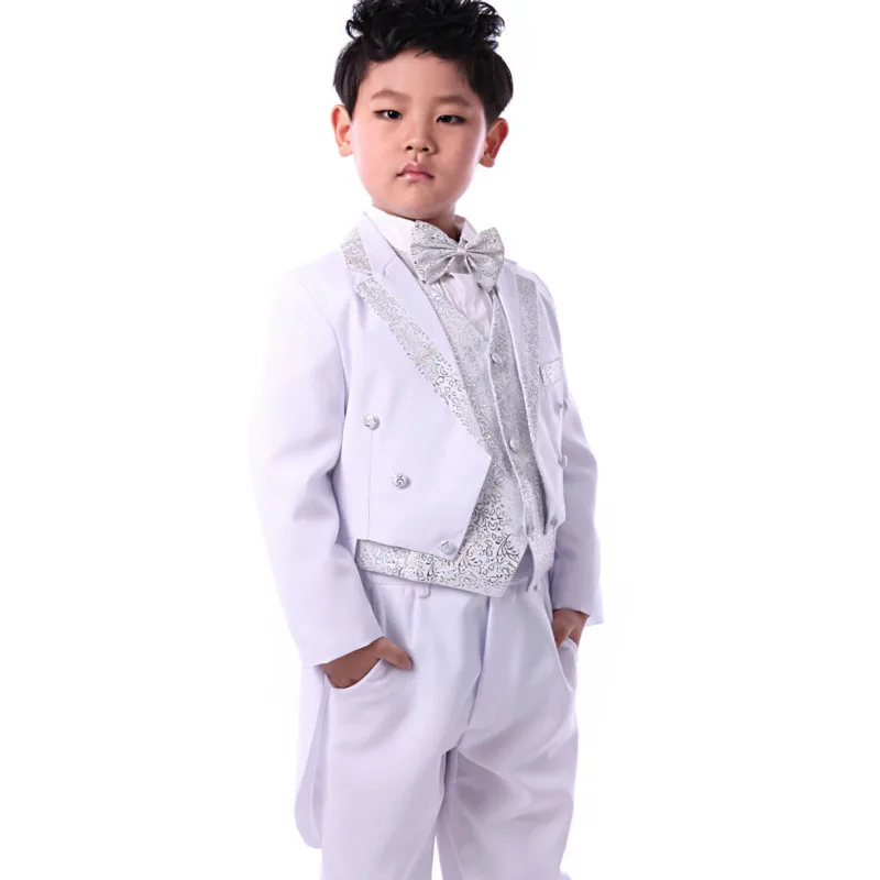 Коллекция 2018 года детская одежда 5 шт. строгие костюмы для мальчиков Детский