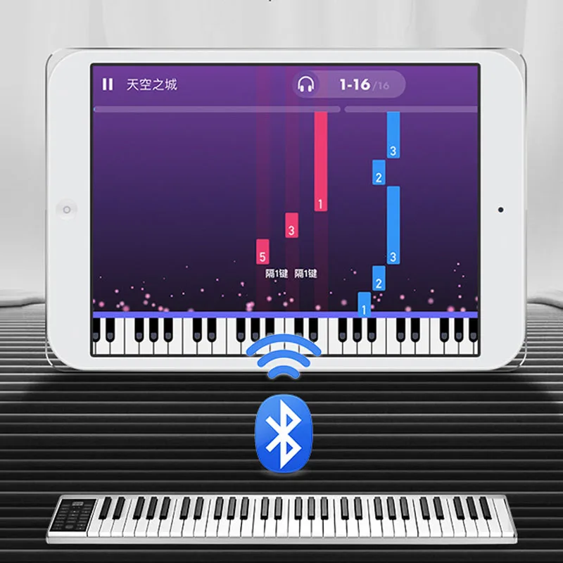 61 Keys Electrical Piano Professional Electric Piano Electronic Organ Electric Keyboard Musical Instruments Midi Controller
