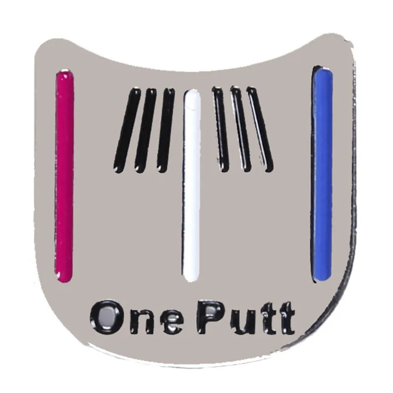 One Putt Golf инструмент для выравнивания шариковый маркер магнитная Заколка шляпка