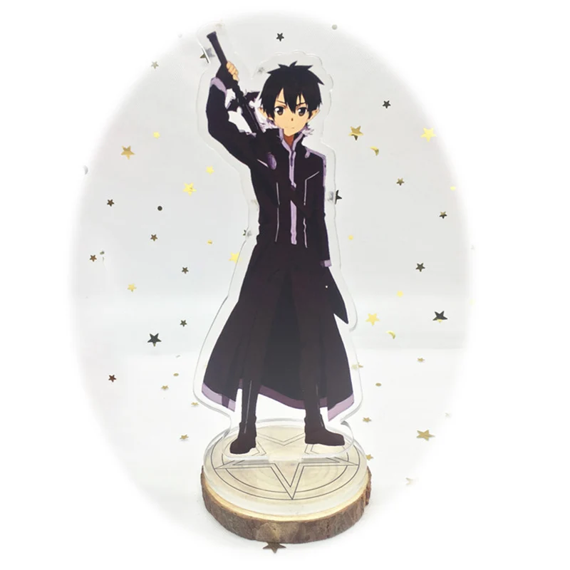 Аниме меч искусство онлайн акриловая фигурка Kirigaya Kazuto стенд модель игрушки Kawaii