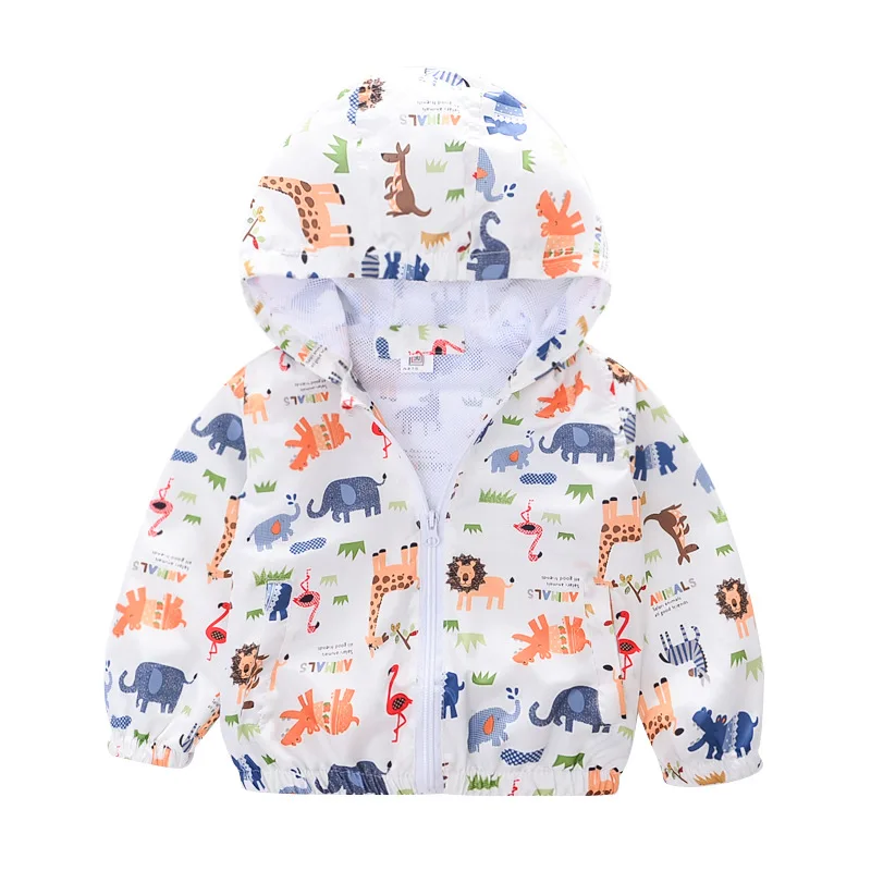 Детская Водонепроницаемая дождевая куртка для мальчиков ветровка дождевик