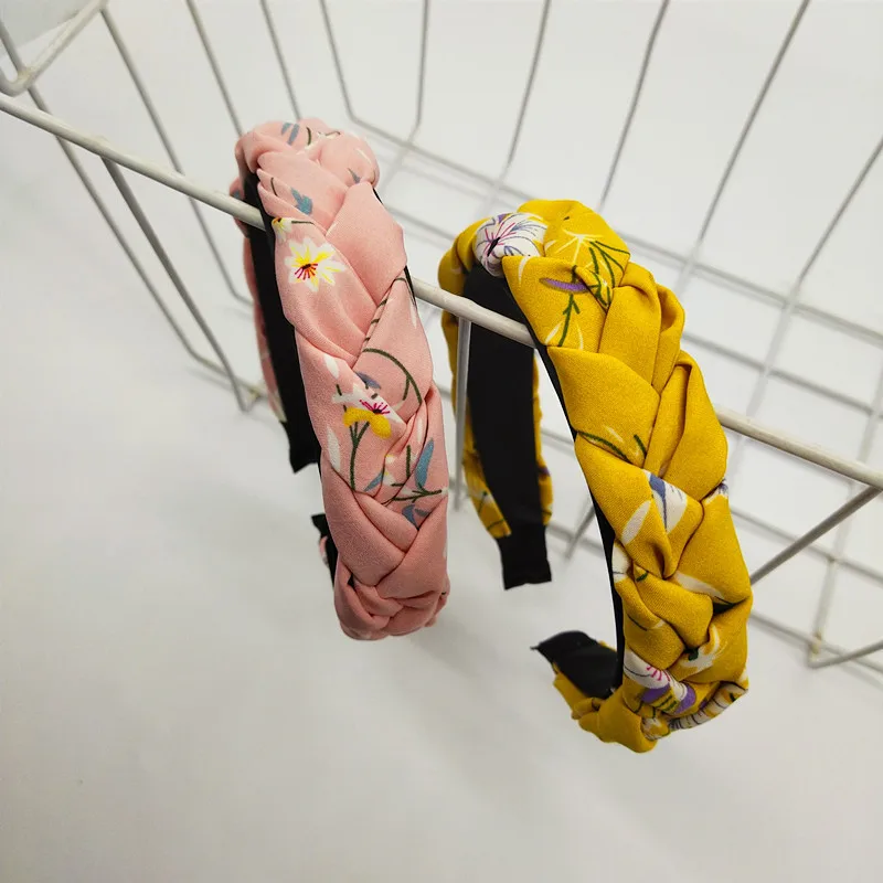 

New arrival women Twist hairbands girl's fashion headband lady's elegant hair accessories cute headwear