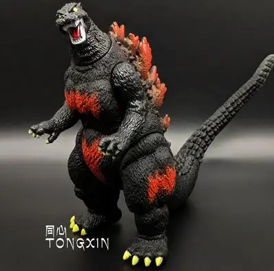 16-18 см Kaiju динозавр против короля родана мотры ПВХ фигурка Модель Коллекция игрушек Brinquedos подарки - Цвет: Черный
