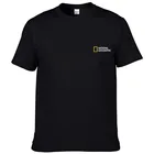 Футболка мужская с мелким принтом, 100% хлопок, цвет в стиле Харадзюку, новинка 2021