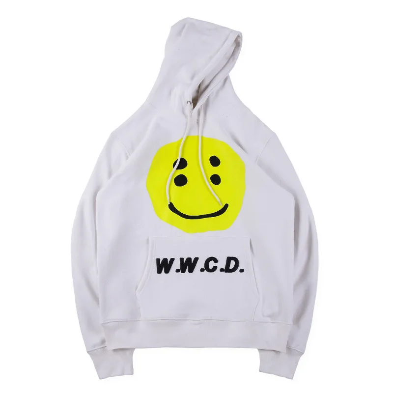 

Kanye West cpfm XYZ kid see ghosts hooded w.w.c.d. smiley face