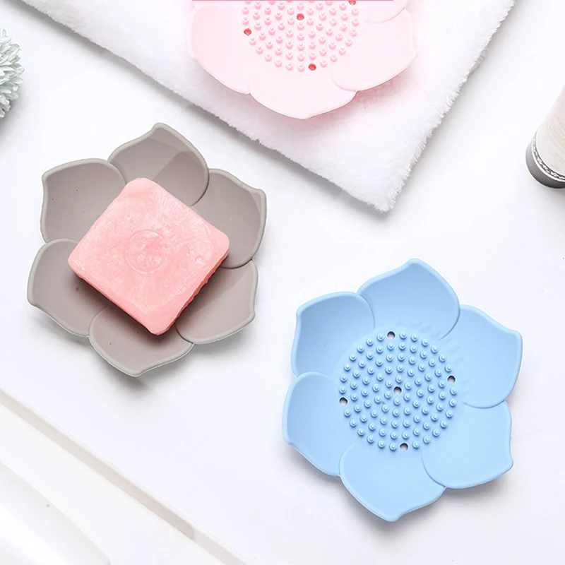Портативная силиконовая мыльница креативный для ванной комнаты элегантный