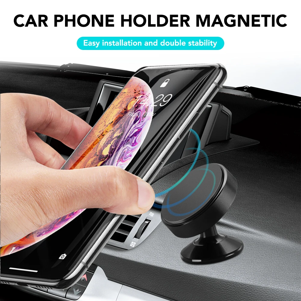 Автомобильный держатель для телефона с креплением на вентиляционное отверстие