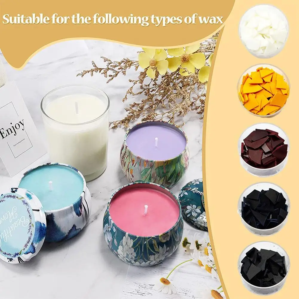 10 Colors 5g Per Color DIY Candle Wax Pigment Colorant Non-toxic Soy Dye for Making Scented | Дом и сад
