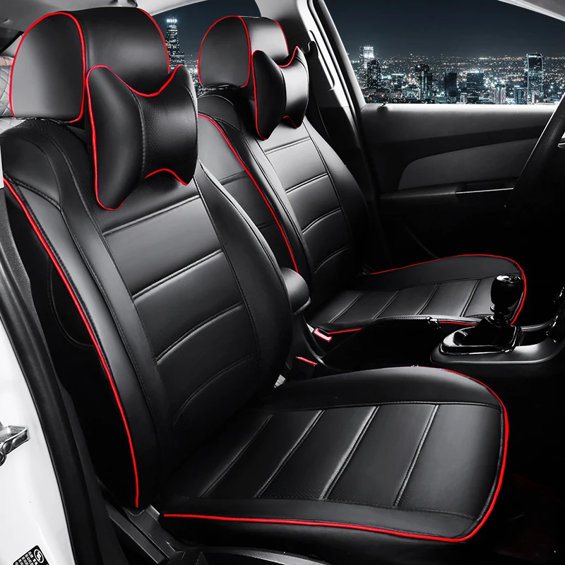 Кожаные чехлы на сиденья HLFNTF для Audi A6L R8 Q3 Q5 Q7 S4 Quattro A1 A2 A3 A4 A6 A8 автомобильные
