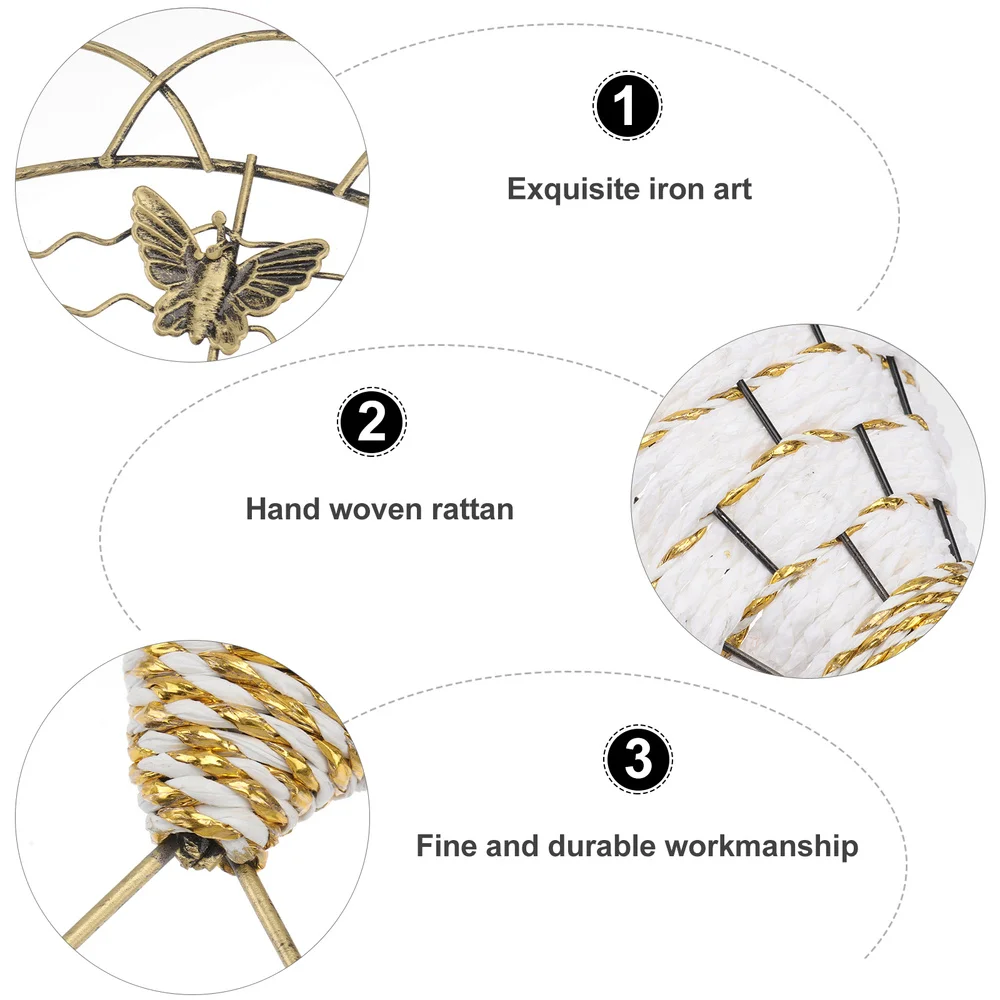 

1pc Creative Wall-mounted Flower Basket Hanging Basket Organizer (Random Color)