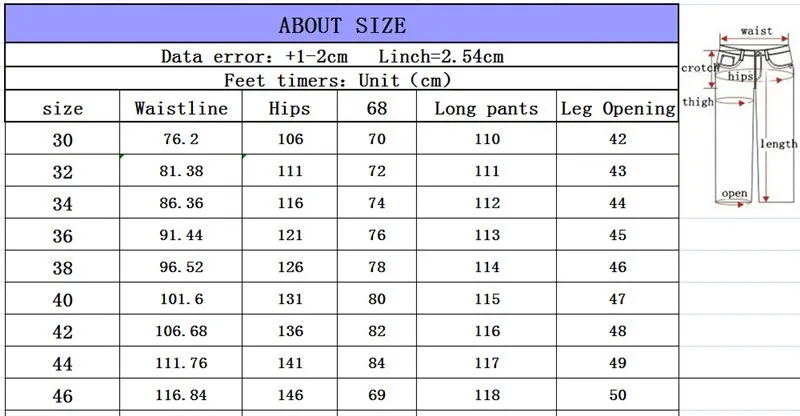 2019 New Brand Men Hip Hop Jeans Skateboard Baggy Denim Hiphop Pants Casual Loose Rap Trousers Big Sizes | Мужская одежда