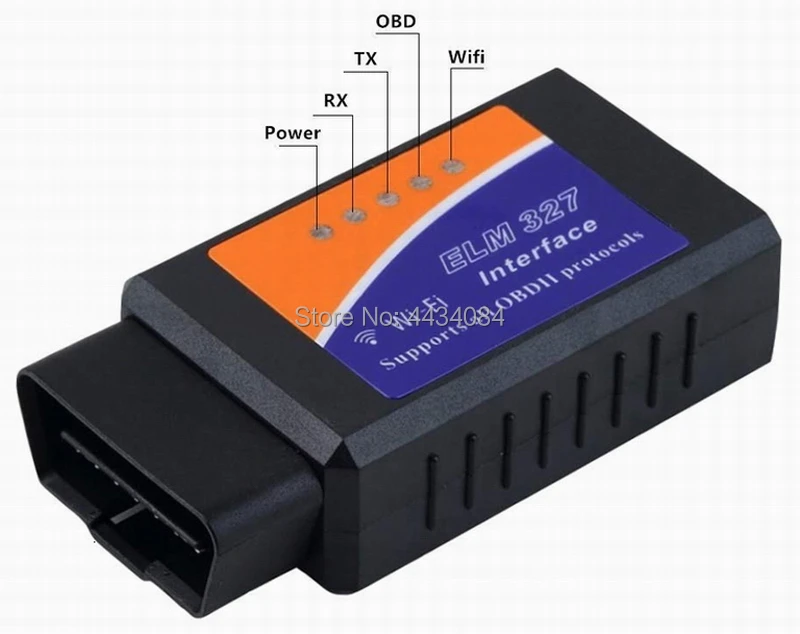 Ouchuangbo Wi Fi и Bluetooth ELM327 OBD2 автомобильный сканер адаптер сканирующий инструмент для