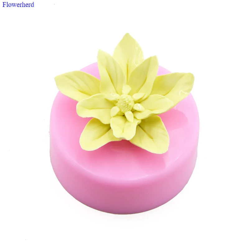 Новые инструменты для украшения тортов 3D Цветочная форма мыла маленькая