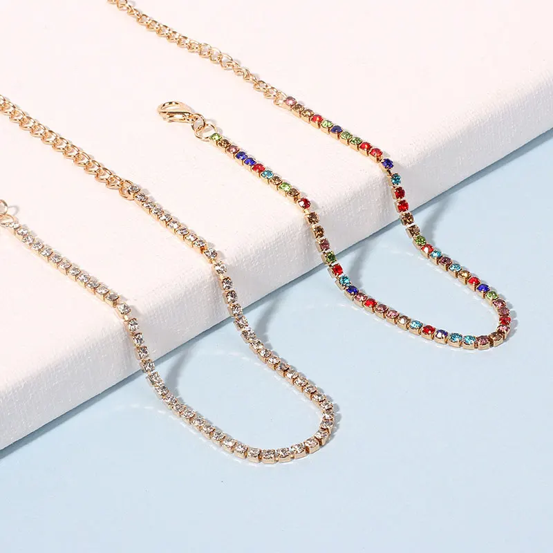 DoreenBeads модный Радужный Браслет ножные браслеты для женщин ювелирные изделия