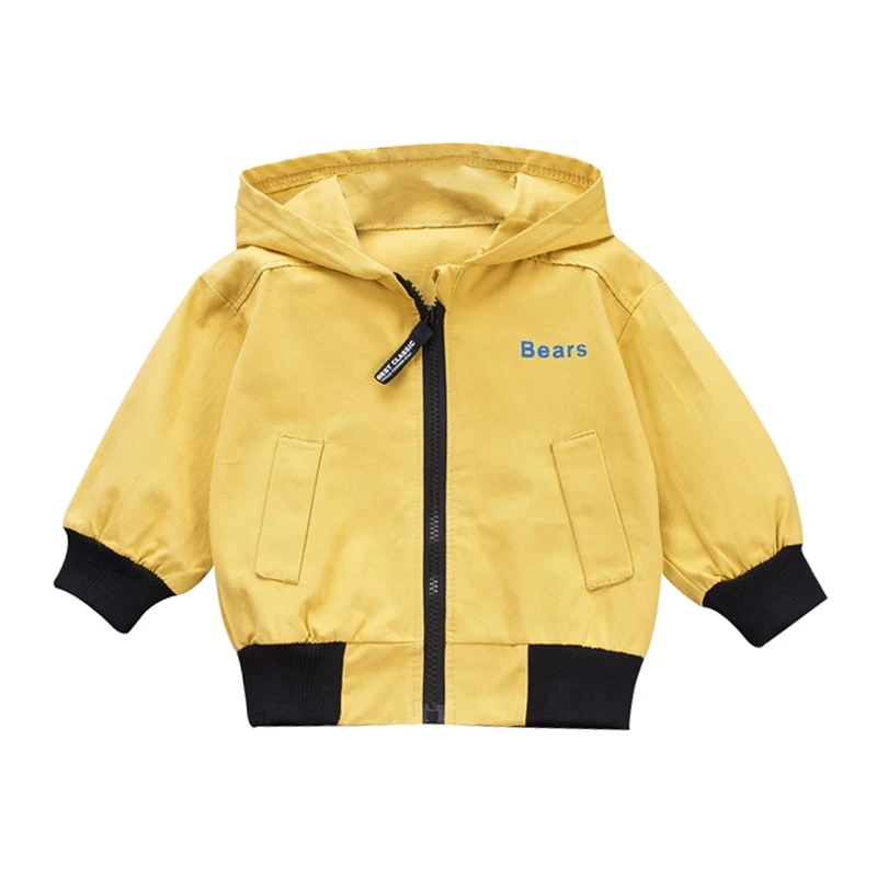 Boys Clothes Trench Fashion Jackets Girls Kids clothing baby coat Casual outerwear Windbreaker Spring Autumn 0-5Y |