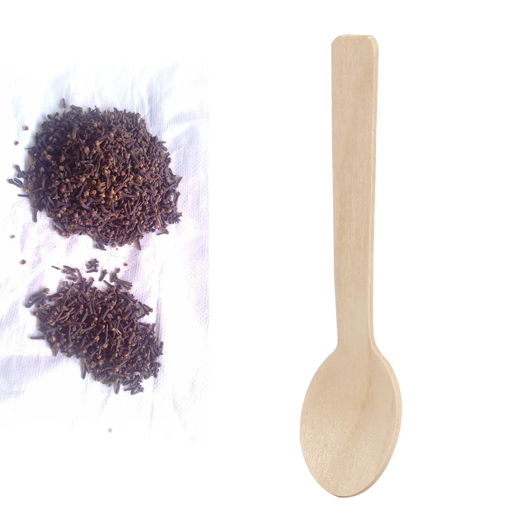 100 шт. одноразовая деревянная ложка мини мороженое десертная Западная свадьба