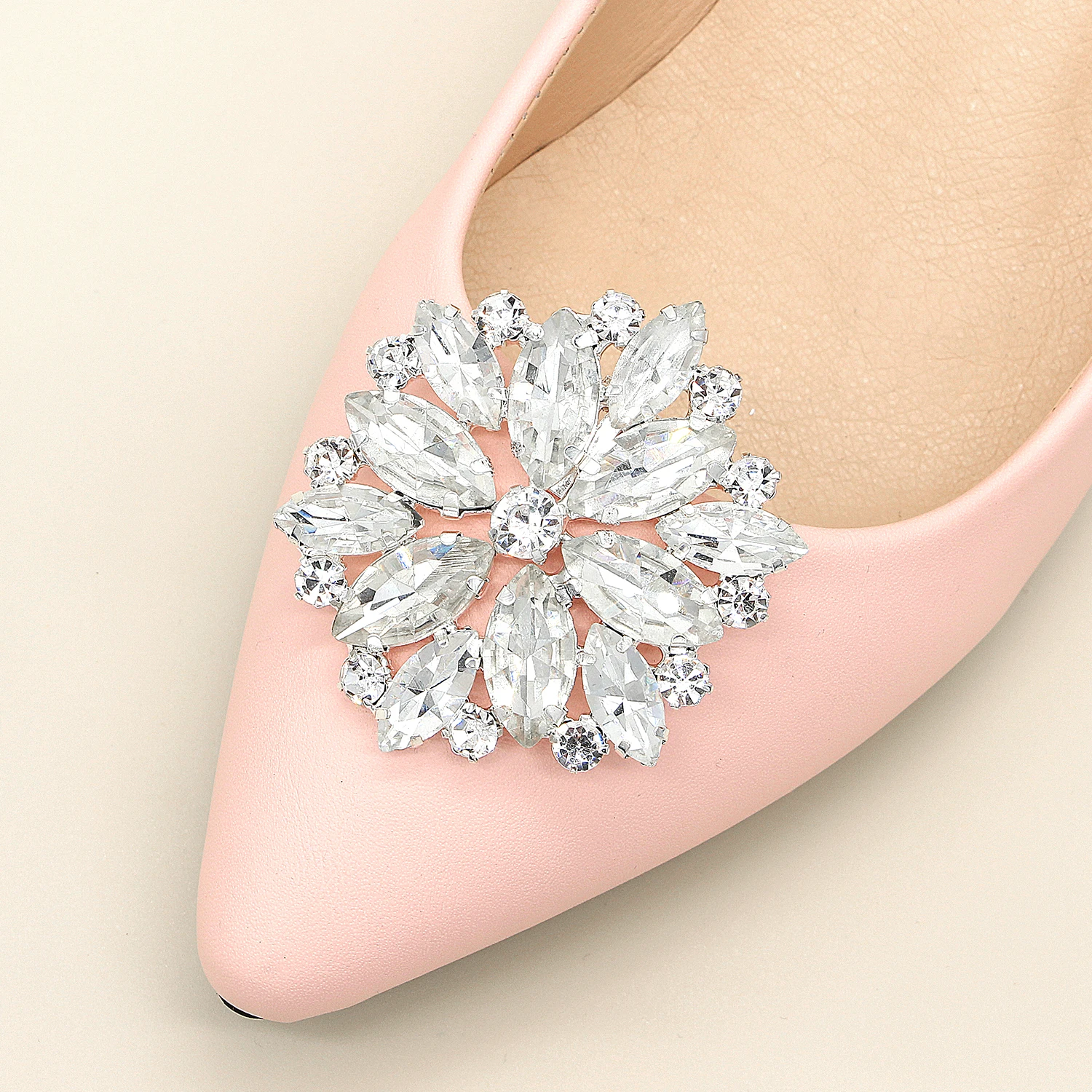 1 шт. Стразы зажимы для обуви Блестящая декоративная Железная пряжка украшения