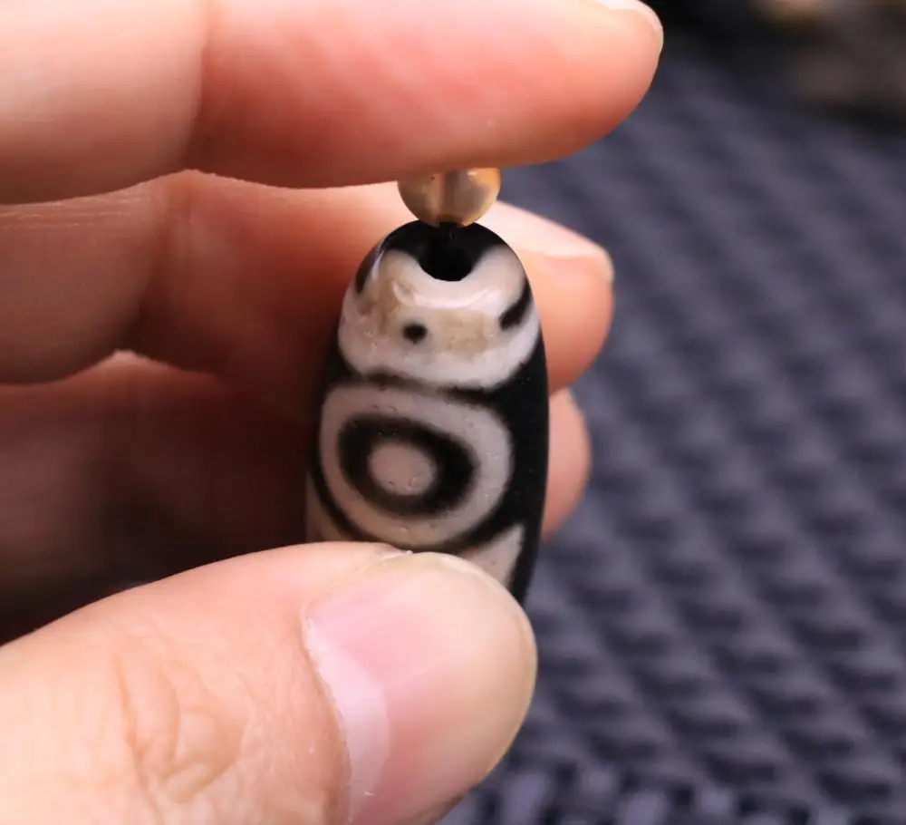 Королевский коллекционный энергетический Тибетский старый масляной Агат небо и