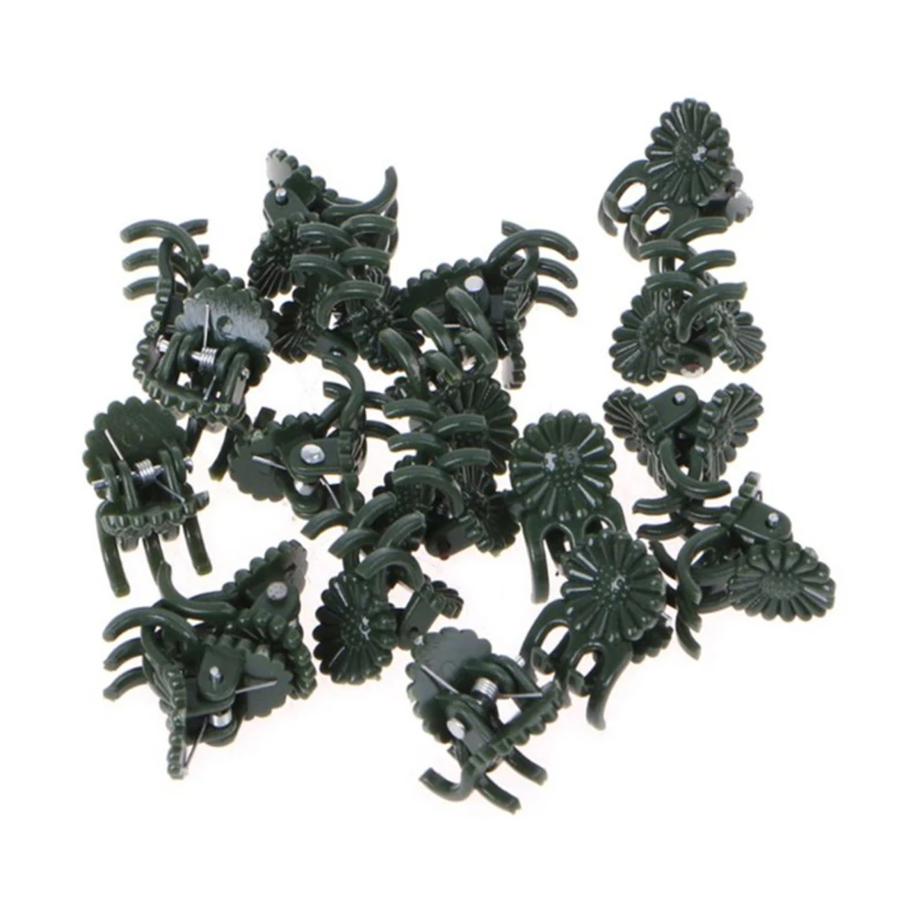 

Garden Tool Plastic Multi-Use Vegetables Flower Tied Clamping 50PCS Outdoor Bundle Branch Plant Support Clips