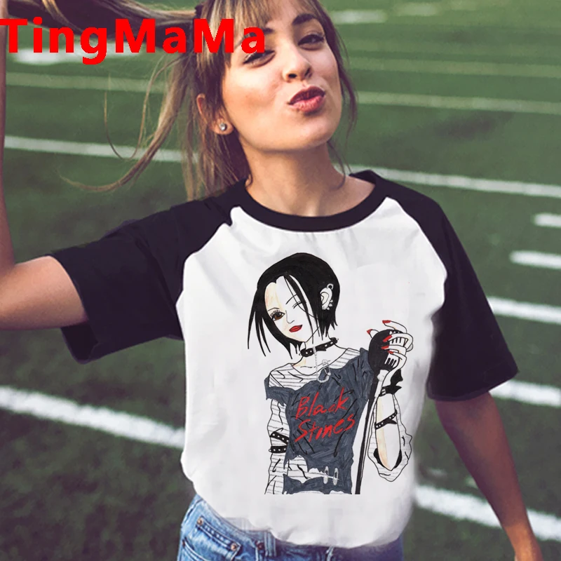 Футболка унисекс с японским аниме Женская смешная футболка рисунком Нана Осаки