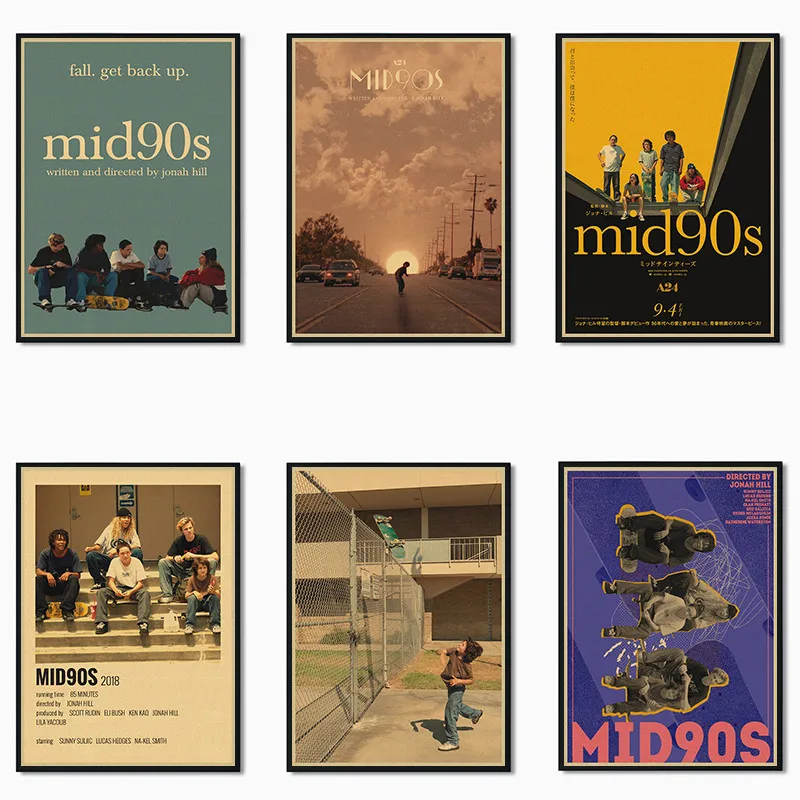 Классический фильм TV Mid90s, ВИНТАЖНЫЙ ПЛАКАТ из крафт-бумаги, домашняя декоративная живопись для гостиной