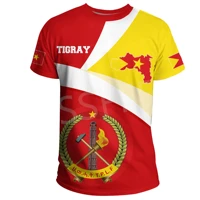 tessffel africa country ethiopia tigray flag retro 3dprint menwomen summer casual funny tee short sleeves t shirts streetwear 1