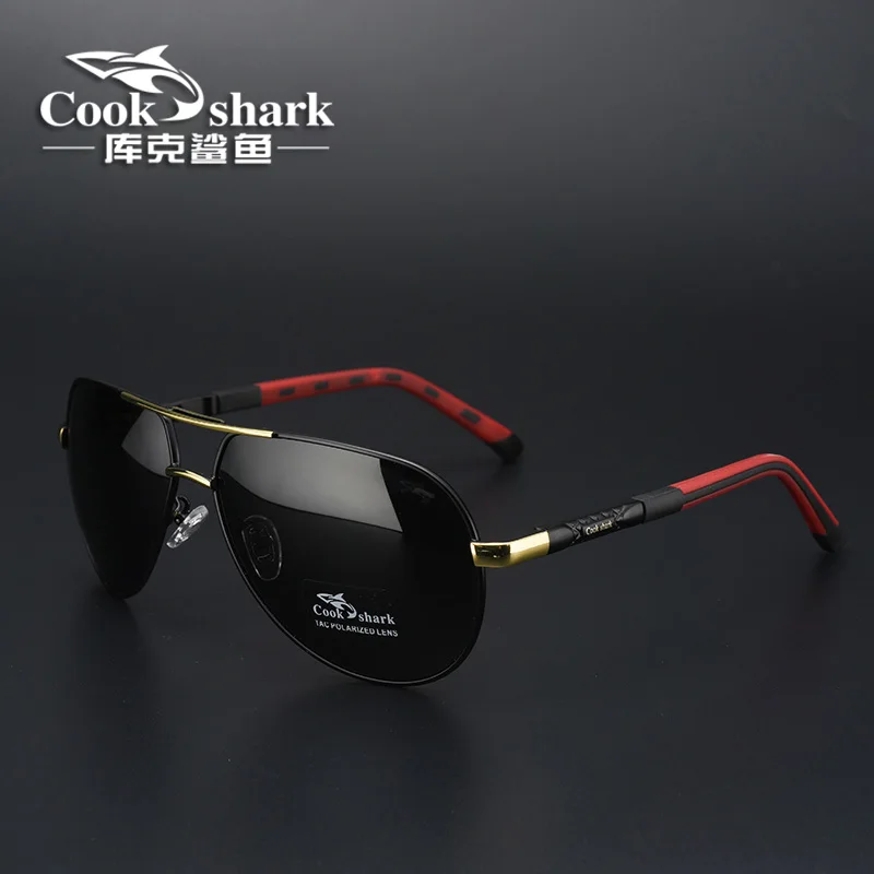 Cookshark sunglasses men's sunglasses tide polarized driving driver blue glasses