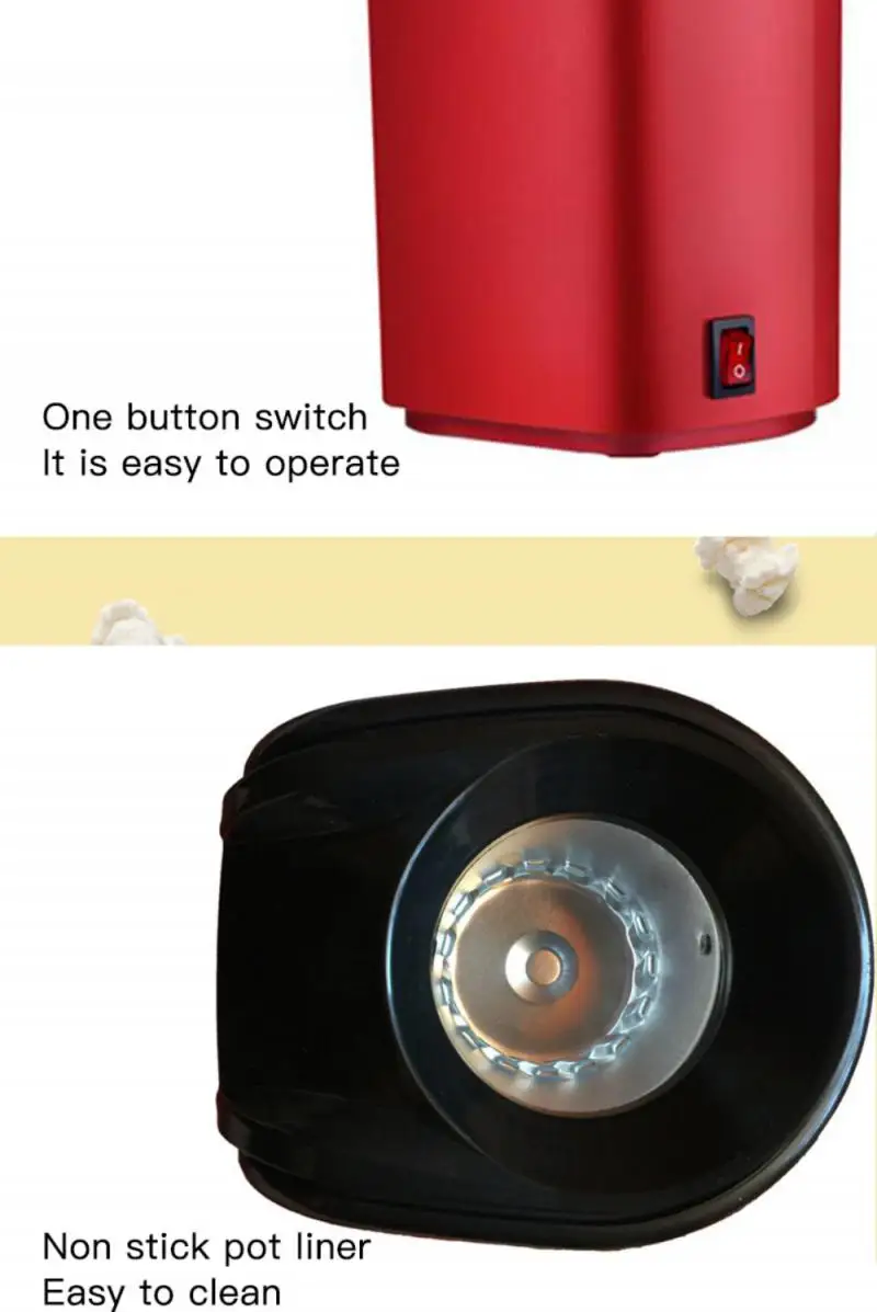 NEWCorn попкорна бытовой автоматические мини &quotсделай сам&quot встроенный в