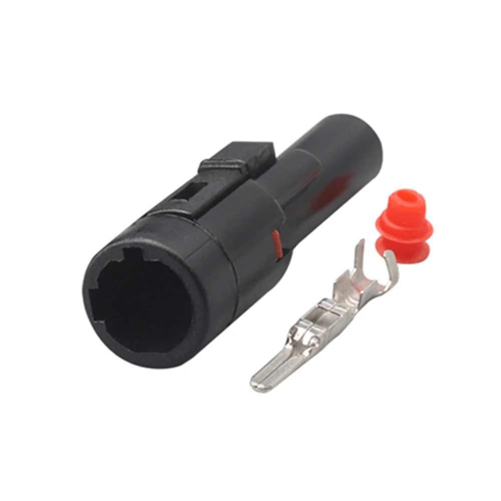 

5/10/20/50/100sets 1pin Plastic Automotive Electric Housing Plug Waterproof Wire Harness Cable Connector FW-C-1M-B