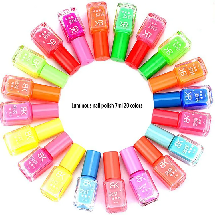 

20 colors Fluorescent Neon Luminous Gel Nail Polish for Glow in Dark Nail Enamel Varnish esmaltes permanentes de uv y nagellak