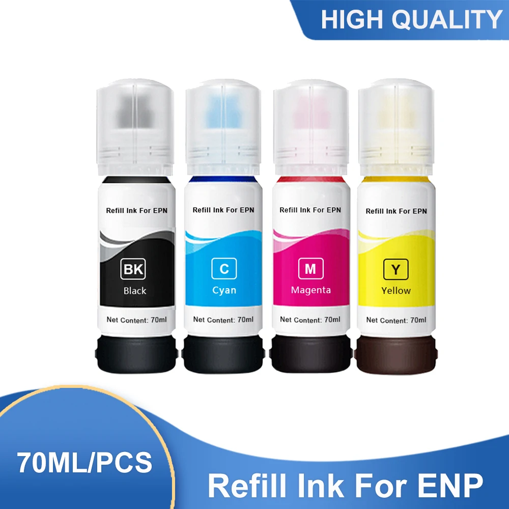 2 Set  EPSON 103 T103 104 T104 502 T502 Refill Dye Based Ink Kits For Epson L3100 L3110 L3111 L3150 L3151