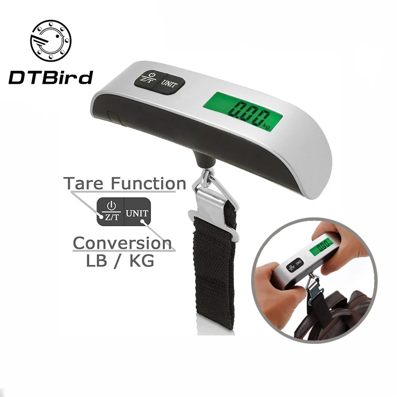 Электронные Цифровые портативные весы для багажа 110lb/50 кг|Весы| |