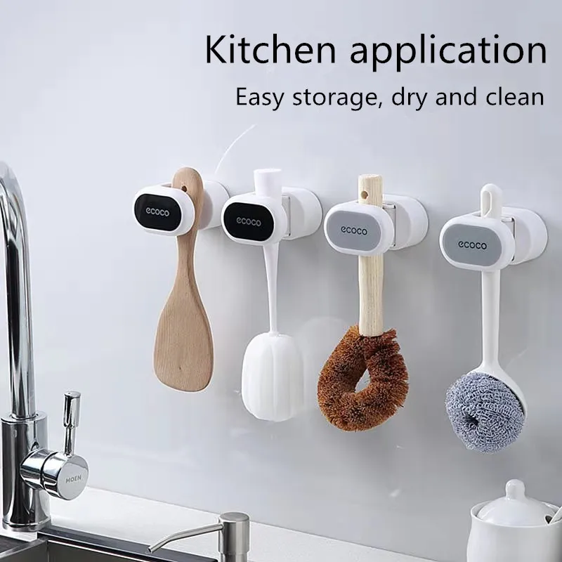 Органайзер для кухонных и ванных принадлежностей настенный держатель швабры