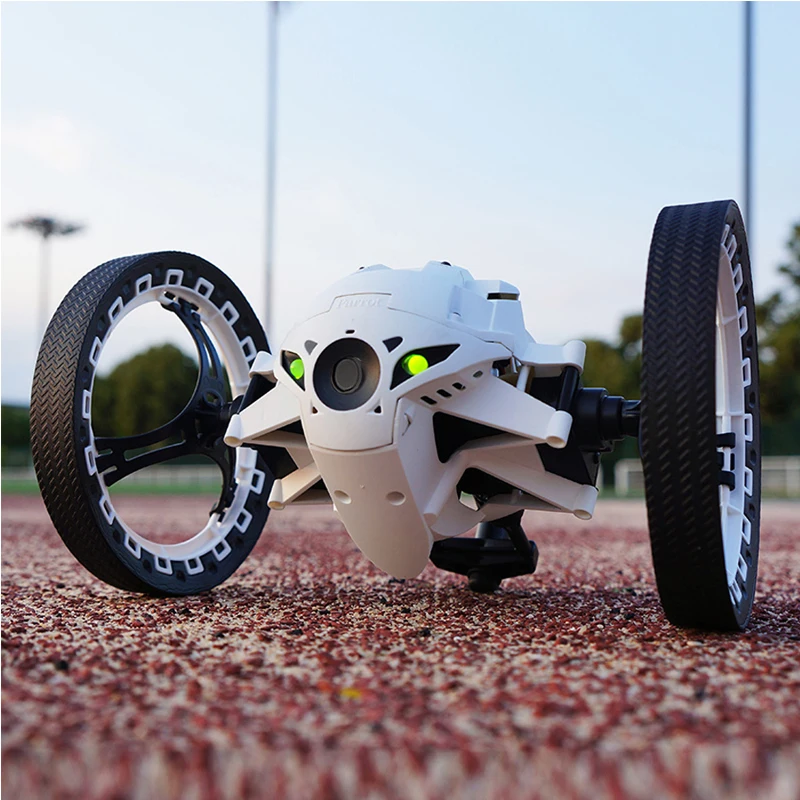 

RC Car Flexible Wheels Rotation LED Night Light RC Cars Bounce Robot 2.4G Jumping Car No Camera or with WIFI Camera 2.0mp 1:10