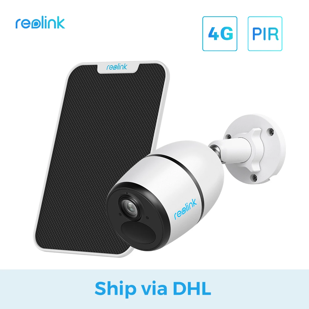 [Отправка через телефон] камера Reolink 4G LTE GO 1080p работает с SIM картой защищенная от