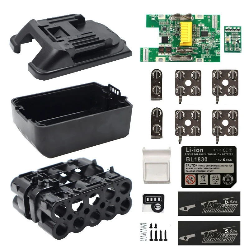 Пластиковая защитная плата для обнаружения ППМ аккумулятора Makita 18 в BL1830 |