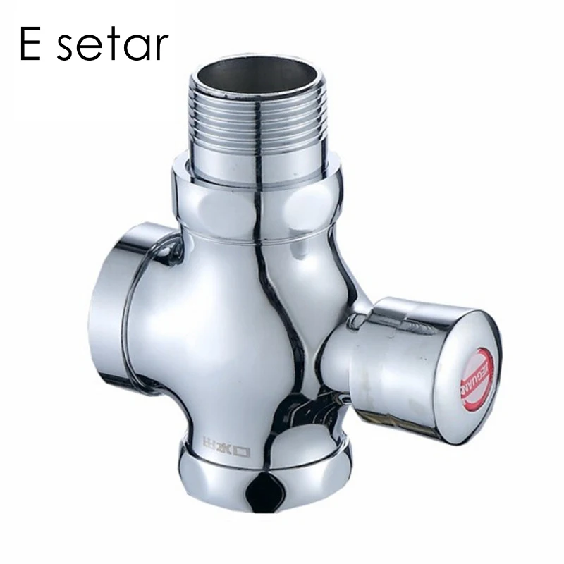 Кнопочный клапан из цинкового сплава 0 8 1 2 МПа для ванной туалета ручного