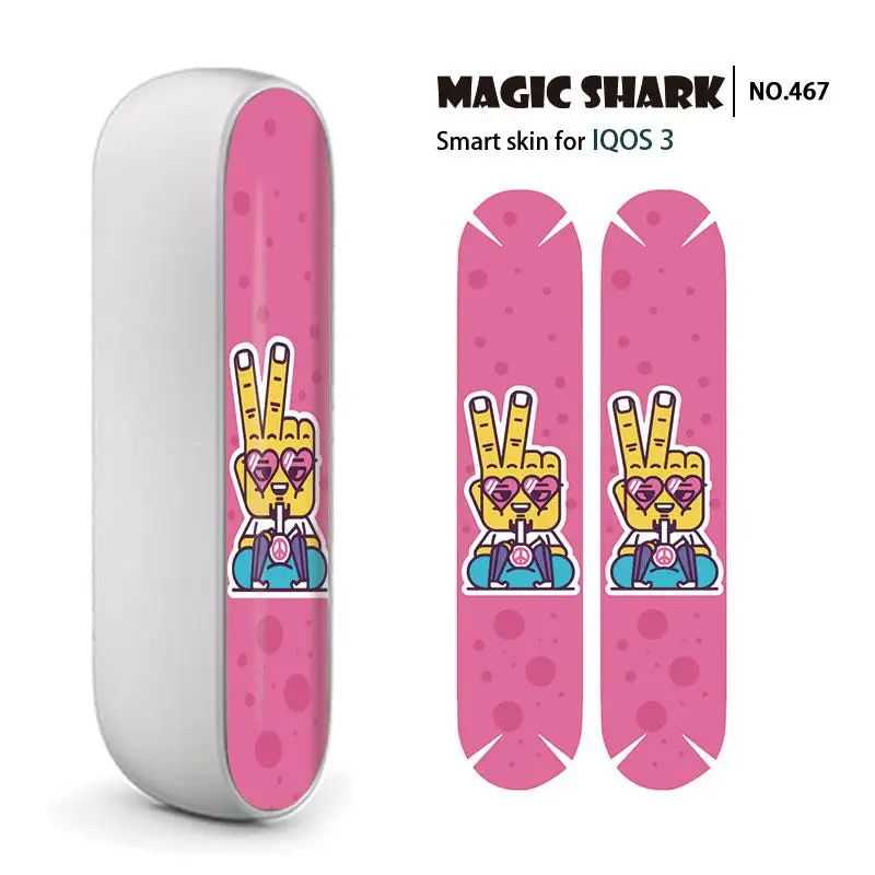 Чехол Magic Shark My World Dreamy Jellyfish Mario с наклейкой для IQOS 3 IQOS3 0|Наклейки телефонов| |