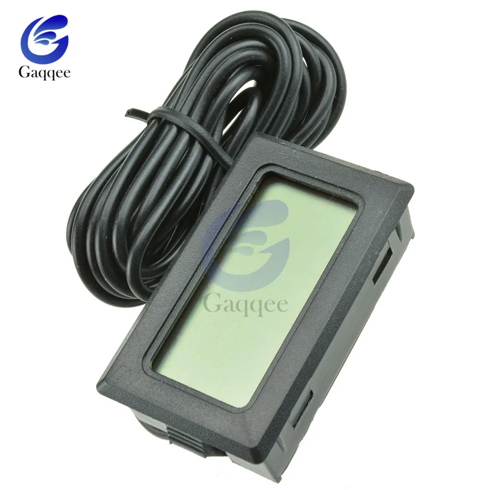 TPM 10 2 м светодиодный цифровой термометр с датчиком температуры зонда измеритель