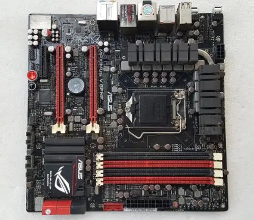 Оригинальная материнская плата ASUS Maximus V Gene DDR3 LGA 1155 USB2.0 USB3.0 32 ГБ для 22/32 нм ЦП Z77