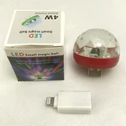 1 шт. адаптер мини OTG USB кабель OTG адаптер микро шаровая USB конвертер планшетный ПК с системой андроида ПК USB Мобильный телефон мяч USB адаптер огни