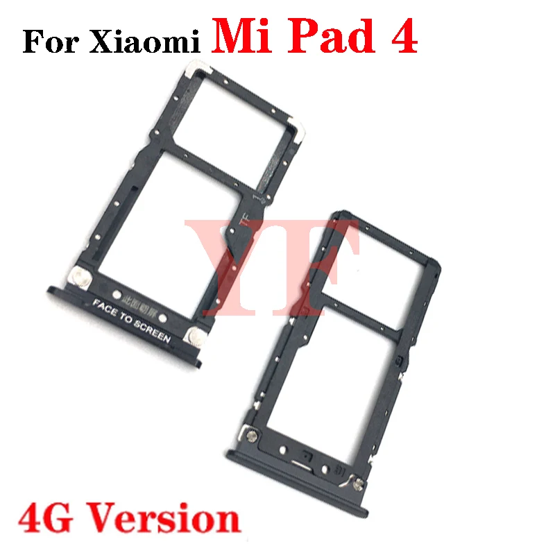 Держатель лотка для Sim-карты Xiaomi Mi pad 4 Pad Plus запасные части чтения Sim-и Micro SD карт 10