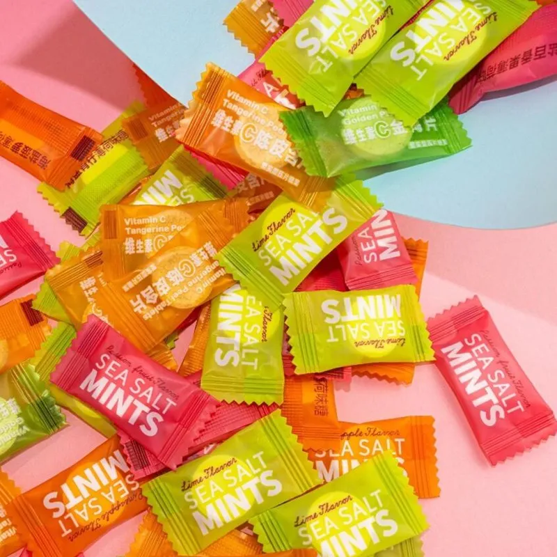 

Витамин C, конфеты с апельсиновой коркой, снэки, смешанный вкус, 30 зерен